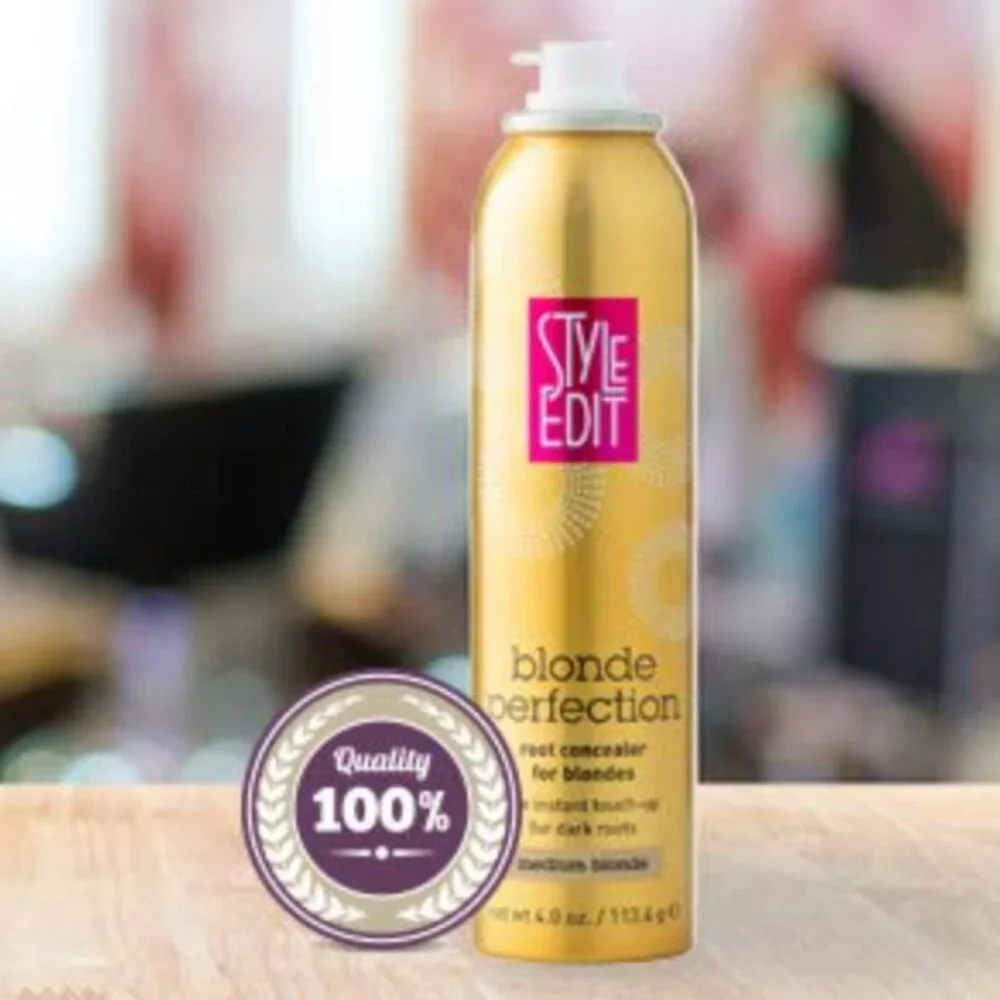 STYLE EDIT MEDIUM BLONDE ROOT CONCEALER TOUCH-UP SPRAY